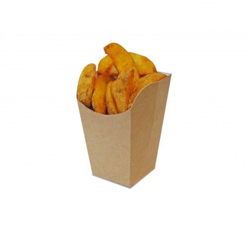 Snack Case (Χάρτινη Συσκευασία Kraft για Pop Corn, Doritos, Τηγανιτές πατάτες)